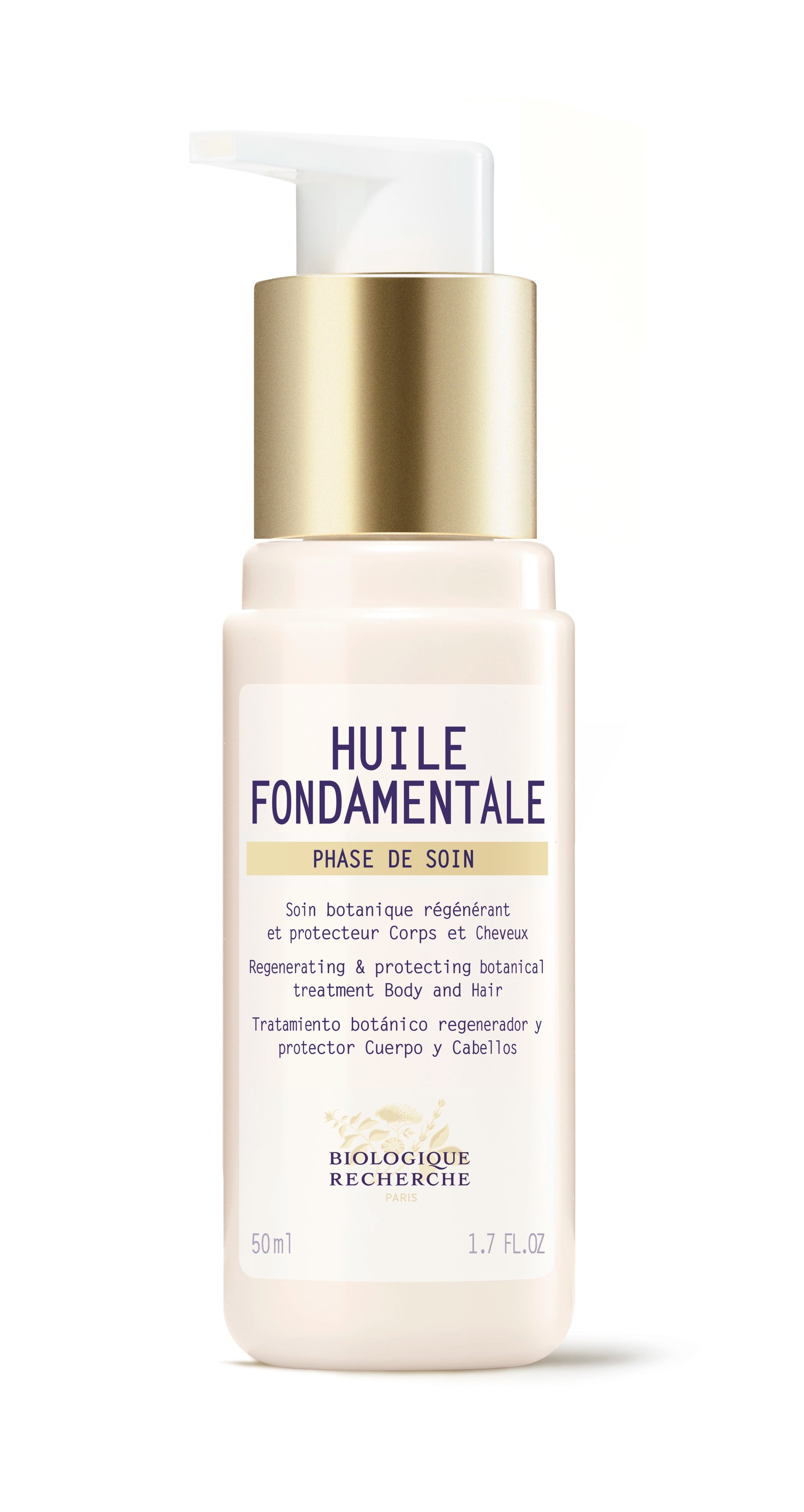 Huile Fondamentale -- Regenerating and Protecting Botanical Treatment ** Body and Hair Oil 100ml/3.4fl oz