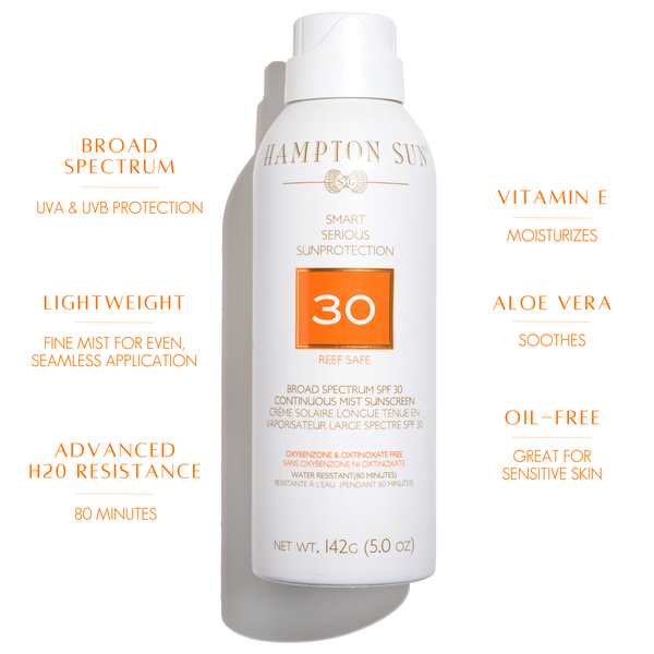 SPF 30 Continuous Mist Sunscreen -- 6 oz