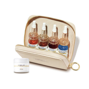 Masters of Time -- Anti-Aging Serum Set ** 4 Quintessential Serum Set with Travel Case