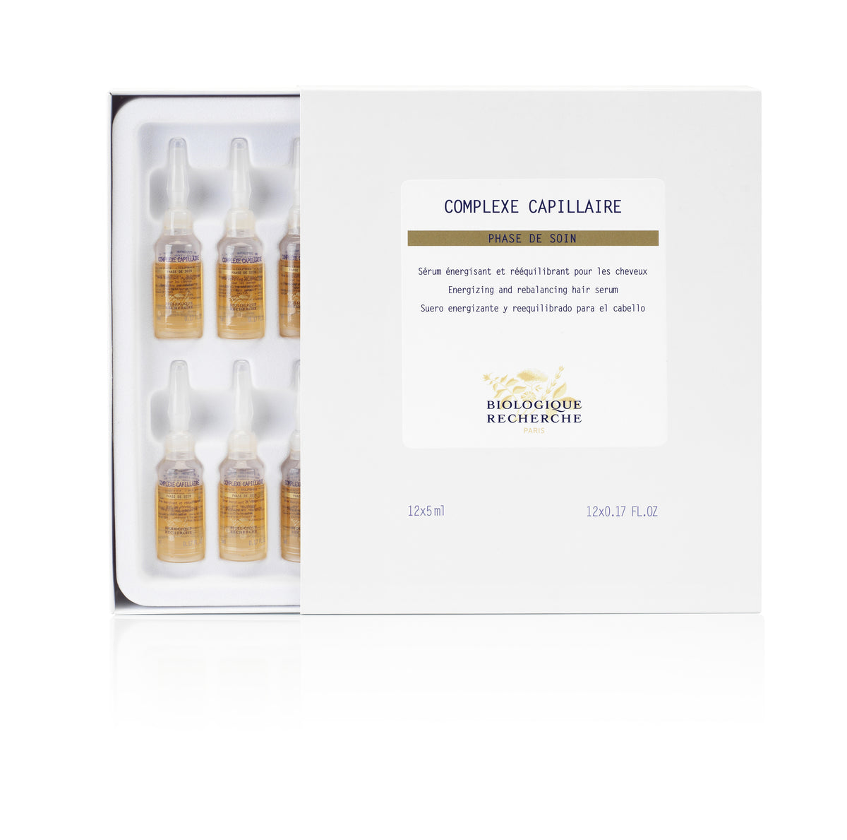 Biologique Recherche Complexe Capillaire -- Hair Growth Serum ** 12 Treatment Ampoules